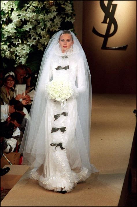 yves saint laurent wedding dresses.